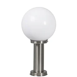 Lampadaire extérieur intelligent en acier inoxydable 50 cm avec Wifi A60 - Sfera