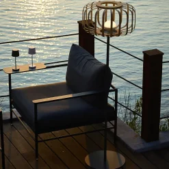 Lampadaire extérieur sans fil STANDY BAMBOU H150cm