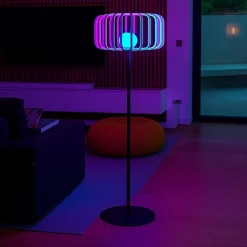 Lampadaire extérieur sans fil STANDY BAMBOU H150cm