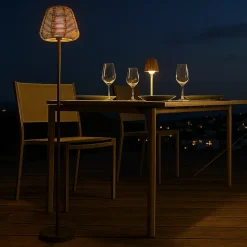 Lampadaire extérieur sans fil MIDY BOHEME H120cm