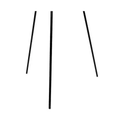 Lampadaire filaire métal Hibiscus noir Ostaria