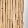 Lampadaire H. 171 cm assemblage bouts de bois de teck massif - ED
