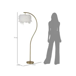 Lampadaire Imitation Plume 