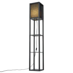 Lampadaire intelligent noir avec Wifi A60 - Stojan