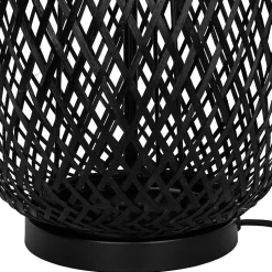 Lampadaire Kasungu E27 60W IP20 Ø28 x H. 95,5 cm GoodHome noir