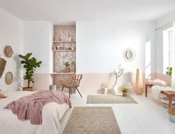 Lampadaire Kasungu E27 60w IP20 ø28 x h. 95,5 cm GoodHome coloris naturel