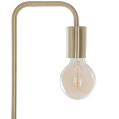 Lampadaire Keli doré - métal H150 cm - Atmosphera