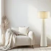 Lampadaire Kusaki tissu beige H.142cm IP20 E27 20W Brilliant