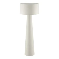 Lampadaire Kusaki tissu beige H.142cm IP20 E27 20W Brilliant