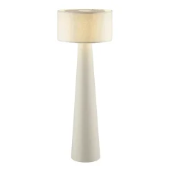 Lampadaire Kusaki tissu beige H.142cm IP20 E27 20W Brilliant