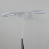 Lampadaire LED 166 cm design trèfle pied métal chromé - CLOVER