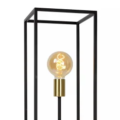 Lampadaire Led métal noir - Lucide - Ruben