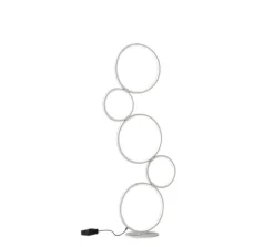 Lampadaire LED SMD 36W, 4700lm, 3000K, variateur intégré - blanc mat - Trio - Rondo