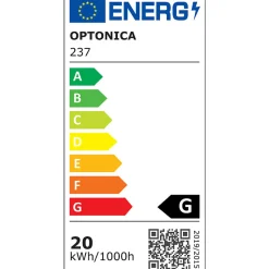 Lampadaire LED 20W - RGB Multicolore - Télécommande - 130x1045mm - Noir