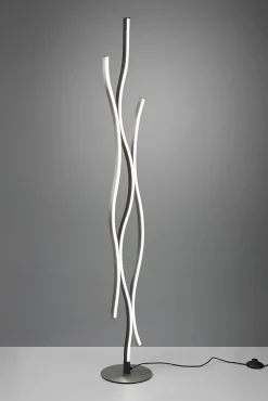 Lampadaire LED 28W 3250Lm 2300+3000+4000K dimmable à pédale - Trio - Blaze