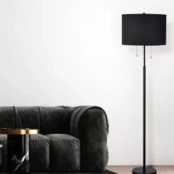 Lampadaire Light Prestige Fogo noir 2 x E27 1 pc.