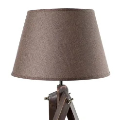 Lampadaire Marron 150cm Modèle Deep Trepied Old Wood Mac-andrews