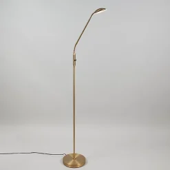Lampadaire moderne bronze avec LED - Eva