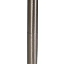 Lampadaire moderne en acier avec LED - Berdien