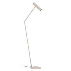 Lampadaire métal beige sable Ø27 x H.158 cm GU10 4.7W IP20, Camina Eglo