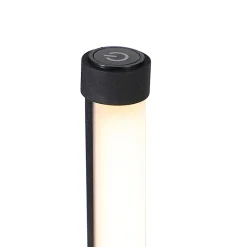 Lampadaire noir avec LED et variateur tactile 3 niveaux d'intensité - Line-up