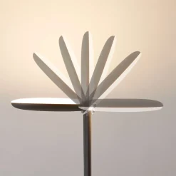Lampadaire noir design épuré tête orientable dimmable - Kalena
