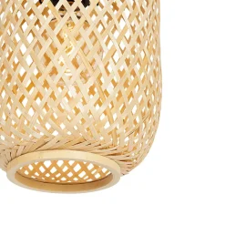 Lampadaire oriental en bambou - Yvonne