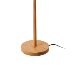 Lampadaire Rochdale hauteur 154 cm E27 jaune-brun lux.pro