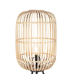 Lampadaire rustique en rotin - Manille