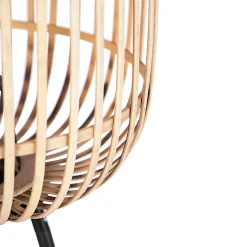 Lampadaire rustique en rotin - Manille