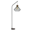 Lampadaire Sequoia métal noir E27 ⌀35 x H.160cm Seynave