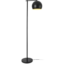 Lampadaire Skiptvet E27 hauteur 156 cm noir lux.pro