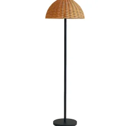 Lampadaire solaire FAROE TALL en polyrotin H160cm