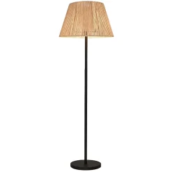 Lampadaire solaire TALL RAFFY en polyrotin H170cm