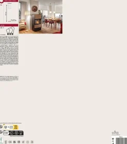 Lampadaire Stellan E27 max. 20W Blanc Bois Tissus Métal Bois