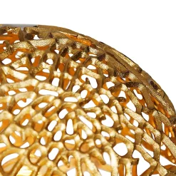 Lampadaire trépied Art déco doré - Maro