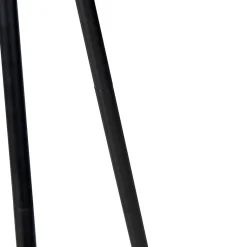 Lampadaire trépied Art déco doré - Maro