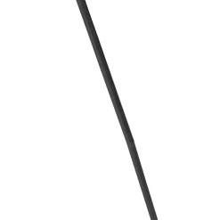 Lampadaire trépied oriental en bambou noir - Evalin