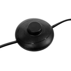 Lampadaire trépied Runo - bois et noir H145 cm - Atmosphera