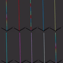 Lampadaire tube en aluminium Angle