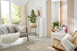 Lampadaire Undara 2 ampoules E27 IP20 blanc