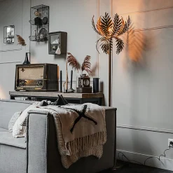 Lampadaire vintage doré - Botanica Simplo