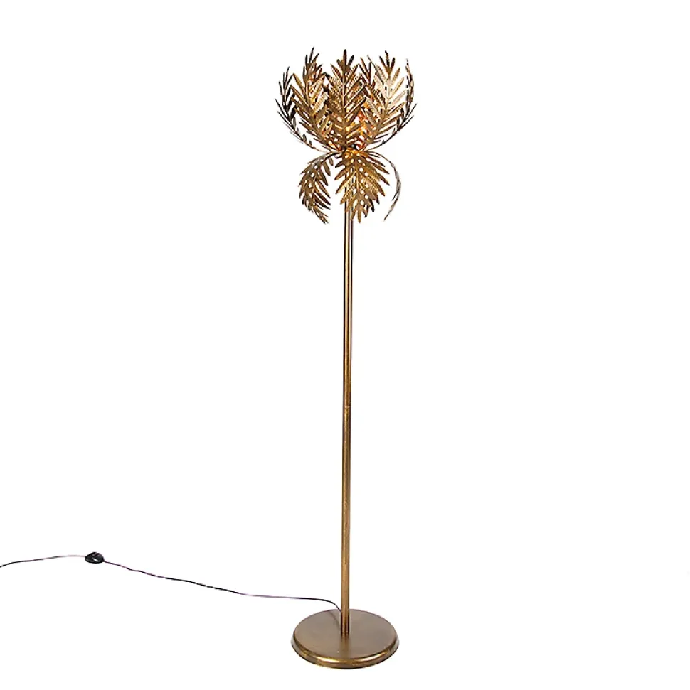 Lampadaire vintage doré - Botanica Simplo