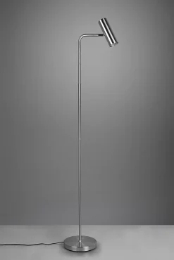 Lampadaire 1xGU10 max 5W métal nickel mat - Trio - Marley