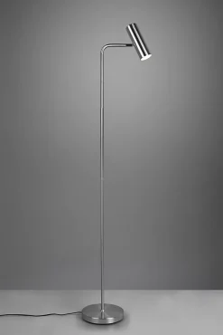 Lampadaire 1xGU10 max 5W métal nickel mat - Trio - Marley
