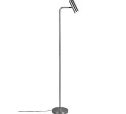 Lampadaire 1xGU10 max 5W métal nickel mat - Trio - Marley