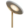Lampadaire ZENITH en métal avec LED intégré - Or Mat / Laiton - Lucide