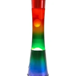 Lampe à Lave design en verre RAINBOW