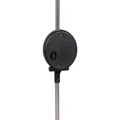 Lampe à piquer extérieur LED à énergie solaire IP44 0.3 W H.88,5 x l.13cm blanc et noir