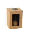 Lampe à Poser à LED en Bois "Roslyn" 23cm Noir